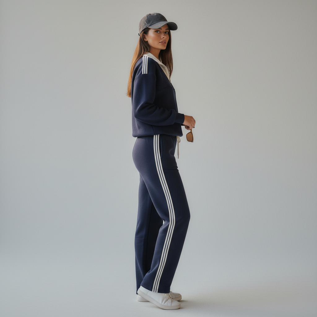 Essential Damen-Oversize-Set aus 100 % Baumwolle