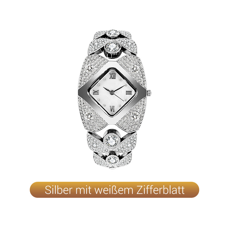 ⏳Zeitlich begrenztes Sonderangebot💎Retro-Quarzuhr für Damen mit funkelnden Strasssteinen✨