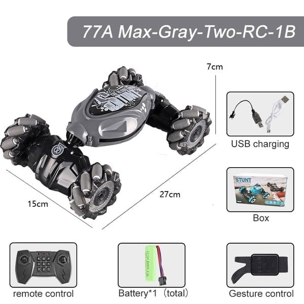 🏎️Perfektes Geschenk für Kinder (Sale - 50% OFF✨) Gesture Sensing & RC Stunt Car