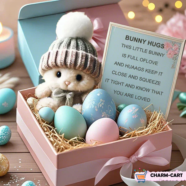 💖Osterliche Großaktion🔥Handmade Mini Bunny Hug Cute Ostern Geschenk🐇🎁