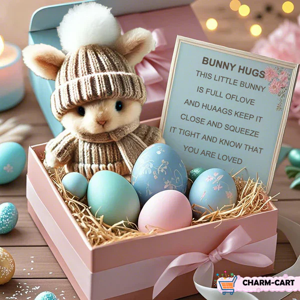 💖Osterliche Großaktion🔥Handmade Mini Bunny Hug Cute Ostern Geschenk🐇🎁