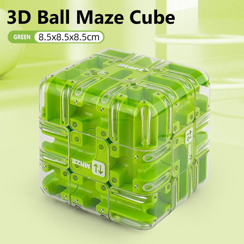 🎁🎄Early Christmas Sale 70% OFF🧩Large Labyrinth 3D Puzzle Maze Cube - Engaging Brain Teaser Toy