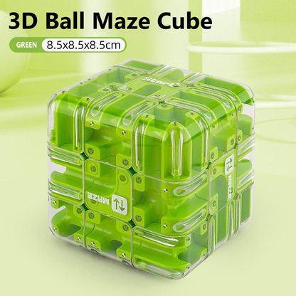 🎁🎄Early Christmas Sale 70% OFF🧩Large Labyrinth 3D Puzzle Maze Cube - Engaging Brain Teaser Toy