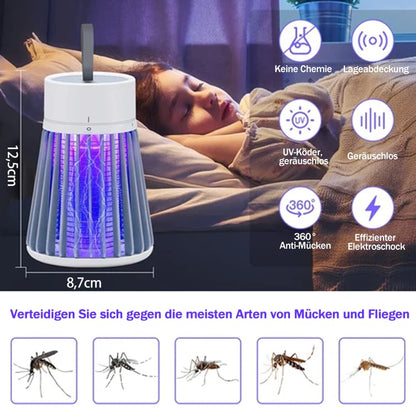 🔥Sommer Aktion 50% RABATT🔥-🦟USB / Wiederaufladbare Moskito & Fliegenfalle Lampe