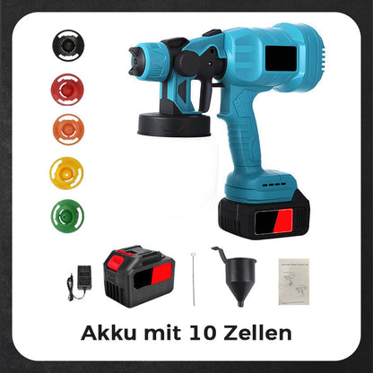 🔥🔥 59 % Rabatt + Gratisversand! 💥 🎨 Kabelloses elektrisches Farbspritzgerät – Schnell, sauber und effizient
