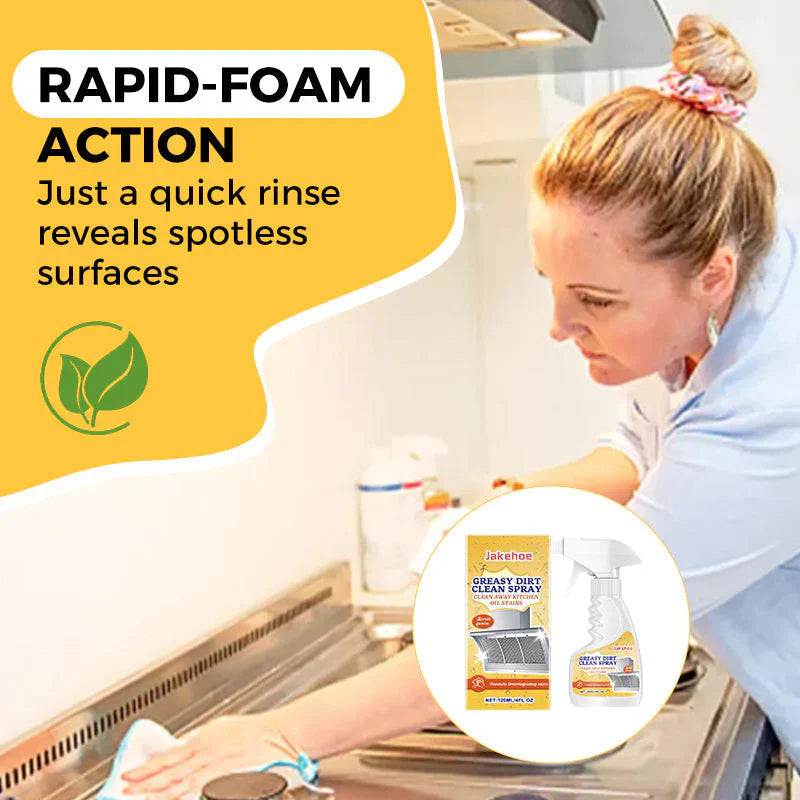 🧼✨ Schwerer Fettentferner mit milder Formel & schneller Zersetzung – 2 kaufen, 1 GRATIS erhalten! ♻️💥