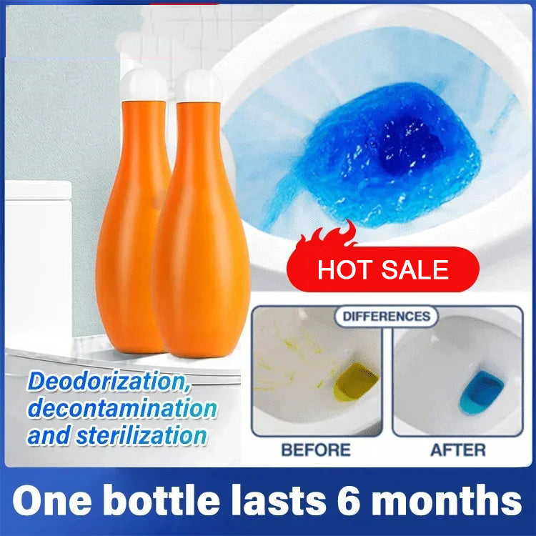 ✨Bowling Blue Bubble Badezimmer Desodorierender Langanhaltender Duftreiniger