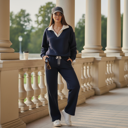 Essential Damen-Oversize-Set aus 100 % Baumwolle
