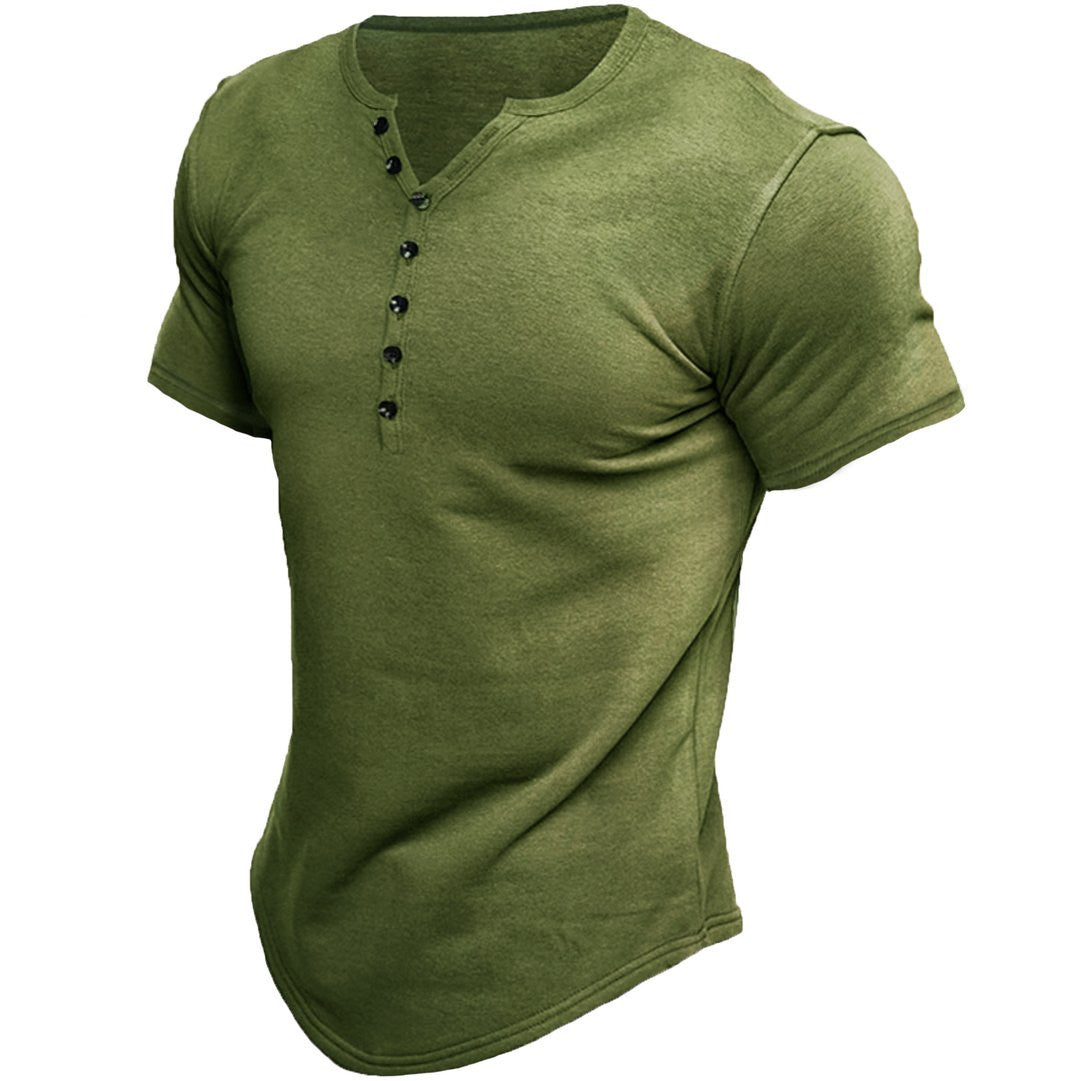 Herren T-Shirt in Slim Fit für den Sommer