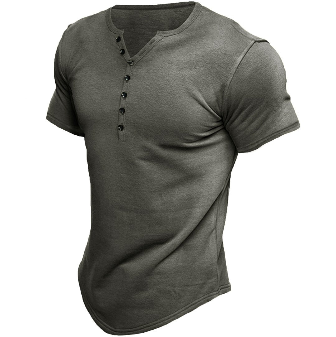 Herren T-Shirt in Slim Fit für den Sommer