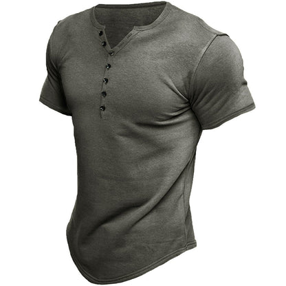 Herren T-Shirt in Slim Fit für den Sommer