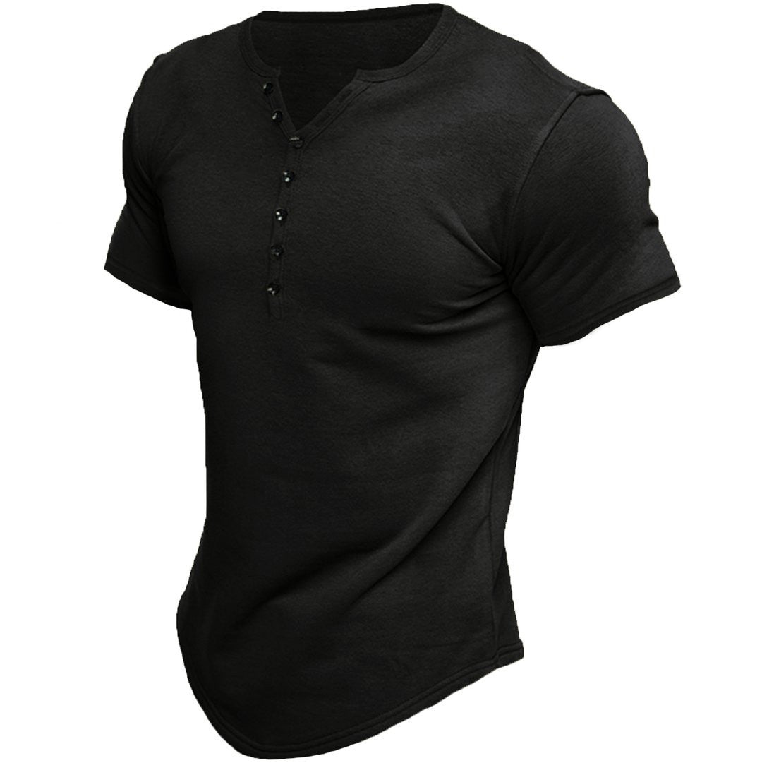 Herren T-Shirt in Slim Fit für den Sommer