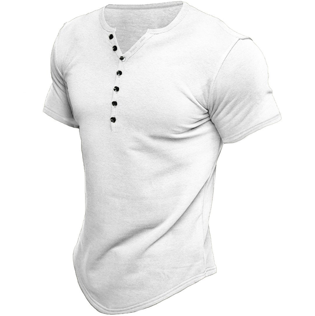 Herren T-Shirt in Slim Fit für den Sommer