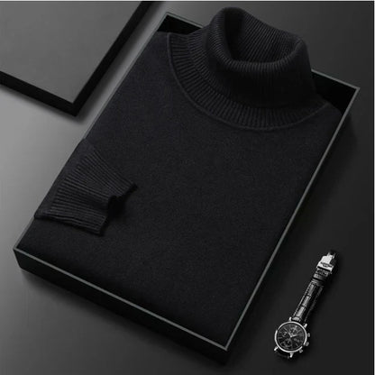 🔥Black-Friday-Mega-Angebot – 49 % Rabatt! ✨ Premium Kaschmirpulli Herren Einfarbig - Weiches Wohlfühlgarn mit Moderner Passform für Business & Freizeit 👔🎯