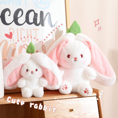 🐰Osterfrüher Heißer Verkauf 50% RABATT🍓Strawberry Bunny verwandelt sich in ein kleines Kaninchen