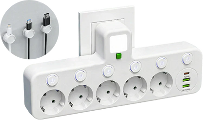 🔌💡Smarte Steckdosenleiste mit USB – Energie sparen, Komfort maximieren! ⚡✨ Praktisch, langlebig & nachhaltig für Ihr intelligentes Zuhause.