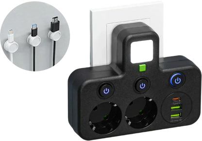 🔌💡Smarte Steckdosenleiste mit USB – Energie sparen, Komfort maximieren! ⚡✨ Praktisch, langlebig & nachhaltig für Ihr intelligentes Zuhause.