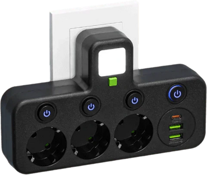 🔌💡Smarte Steckdosenleiste mit USB – Energie sparen, Komfort maximieren! ⚡✨ Praktisch, langlebig & nachhaltig für Ihr intelligentes Zuhause.