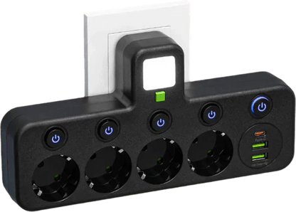 🔌💡Smarte Steckdosenleiste mit USB – Energie sparen, Komfort maximieren! ⚡✨ Praktisch, langlebig & nachhaltig für Ihr intelligentes Zuhause.