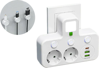 🔌💡Smarte Steckdosenleiste mit USB – Energie sparen, Komfort maximieren! ⚡✨ Praktisch, langlebig & nachhaltig für Ihr intelligentes Zuhause.