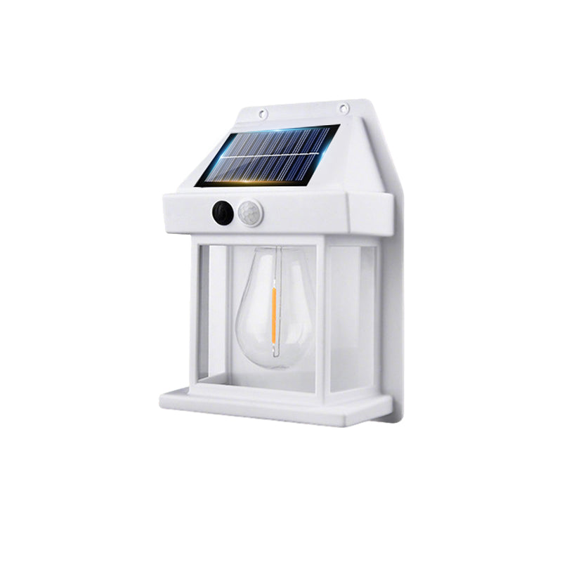 🎁 50 % RABATT! 💡 SOLAR-WANDLEUCHTE – Bewegungssensor & wetterfest 🌟🛒