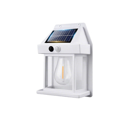 🎁 50 % RABATT! 💡 SOLAR-WANDLEUCHTE – Bewegungssensor & wetterfest 🌟🛒