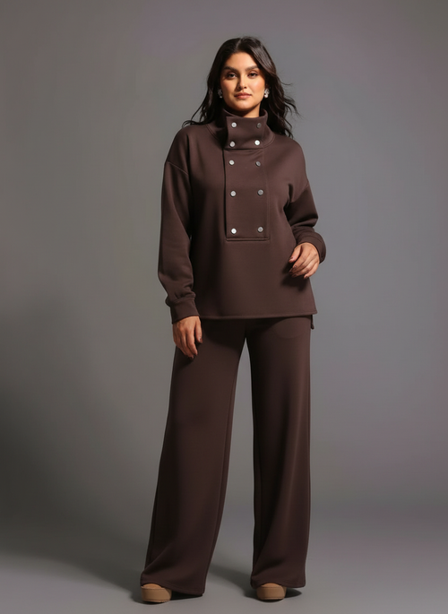 Signature Damen-Lounge-Set aus 100 % Baumwolle