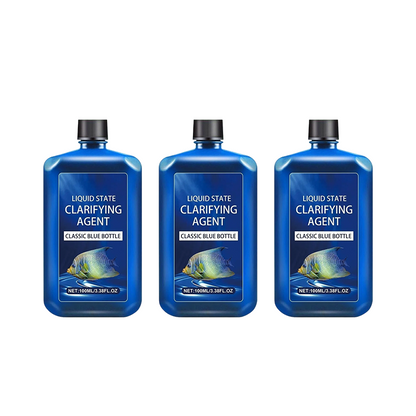 🔥 52 % Rabatt 💥 💧【Schnellwirkender Wasserklärer für Aquarien】 – Einfach einfüllen, und das trübe Wasser klärt sich von selbst – die Fische schwimmen, als wären sie in der Luft! 🐠✨