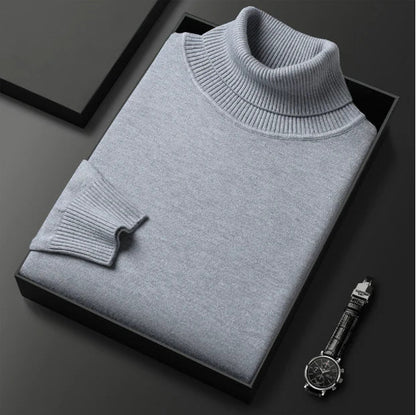 🔥Black-Friday-Mega-Angebot – 49 % Rabatt! ✨ Premium Kaschmirpulli Herren Einfarbig - Weiches Wohlfühlgarn mit Moderner Passform für Business & Freizeit 👔🎯
