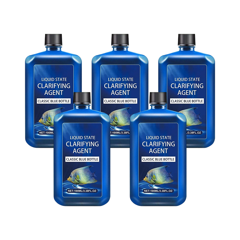 🔥 52 % Rabatt 💥 💧【Schnellwirkender Wasserklärer für Aquarien】 – Einfach einfüllen, und das trübe Wasser klärt sich von selbst – die Fische schwimmen, als wären sie in der Luft! 🐠✨
