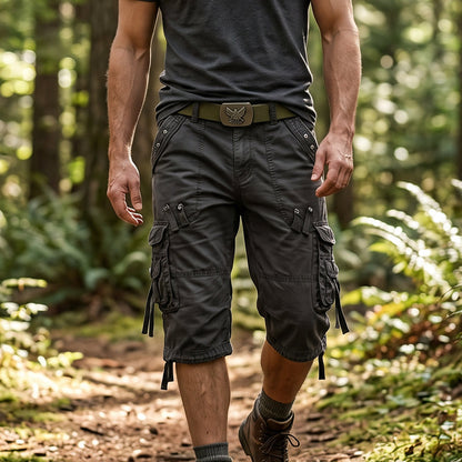 Cargo-Shorts für Herren –  Mehrfachtaschen & Baumwollmix ✨
