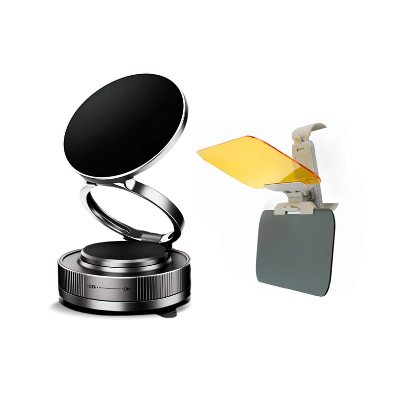 360° einstellbarer magnetischer Vakuum-Telefonhalter