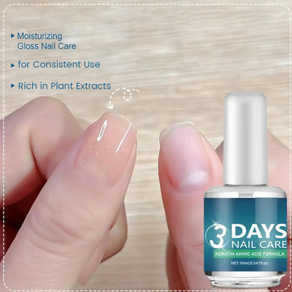 💅 KAUFE 2, ERHALTE 1 GRATIS! 🎉 Hochglänzendes Nagelöl – Schnelltrocknend, Pflegend & Stärkend für Naturnägel ✨📦
