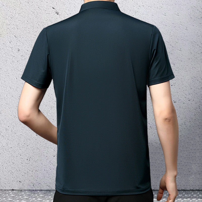 🎁Men's Casual Revers Atmungsaktiv Knitterfrei T-shirt