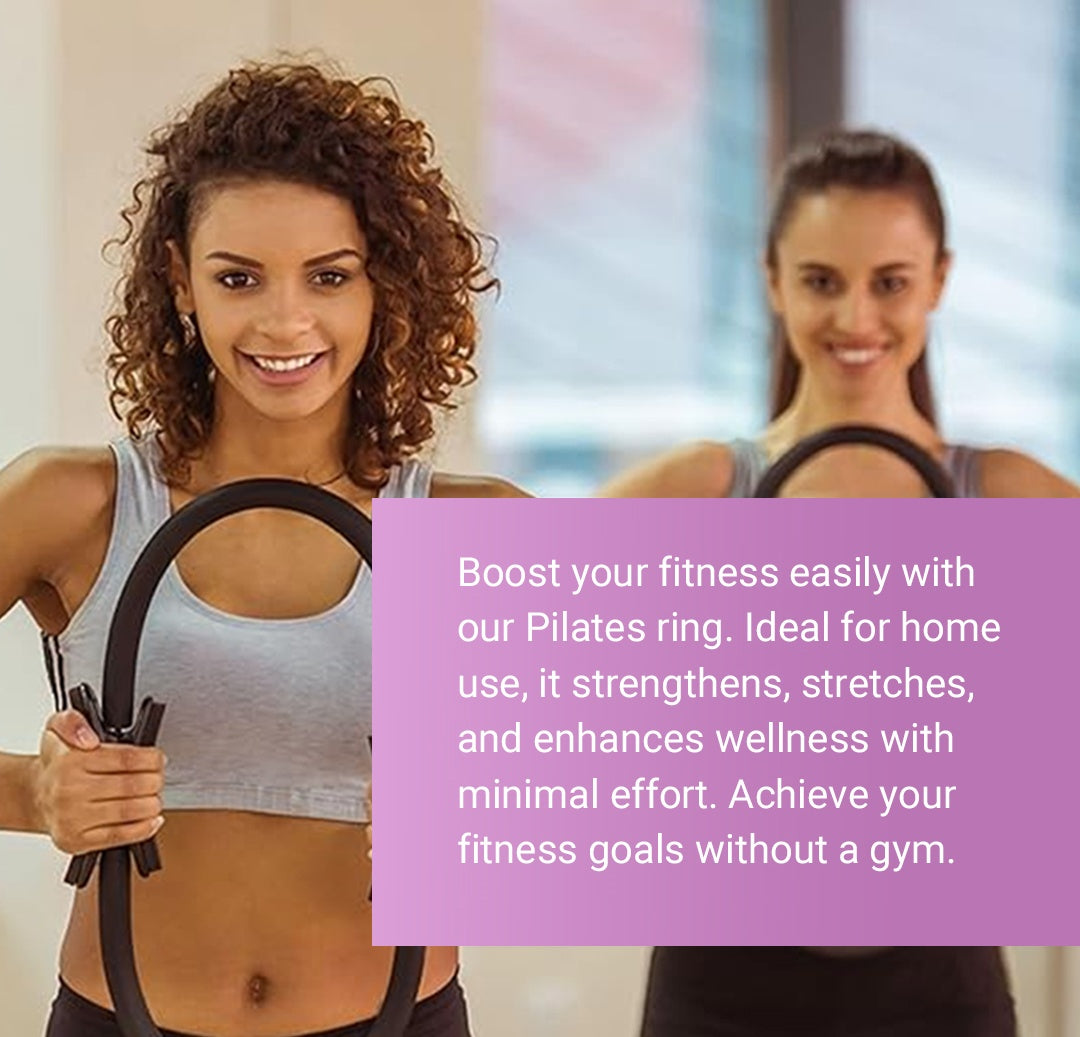 🏃‍♀️ Jetzt 50 % Rabatt! 🌀 Pilates-Ring – Stärkt die Rumpfmuskulatur, leicht und ideal für Zuhause/Reisen 💪