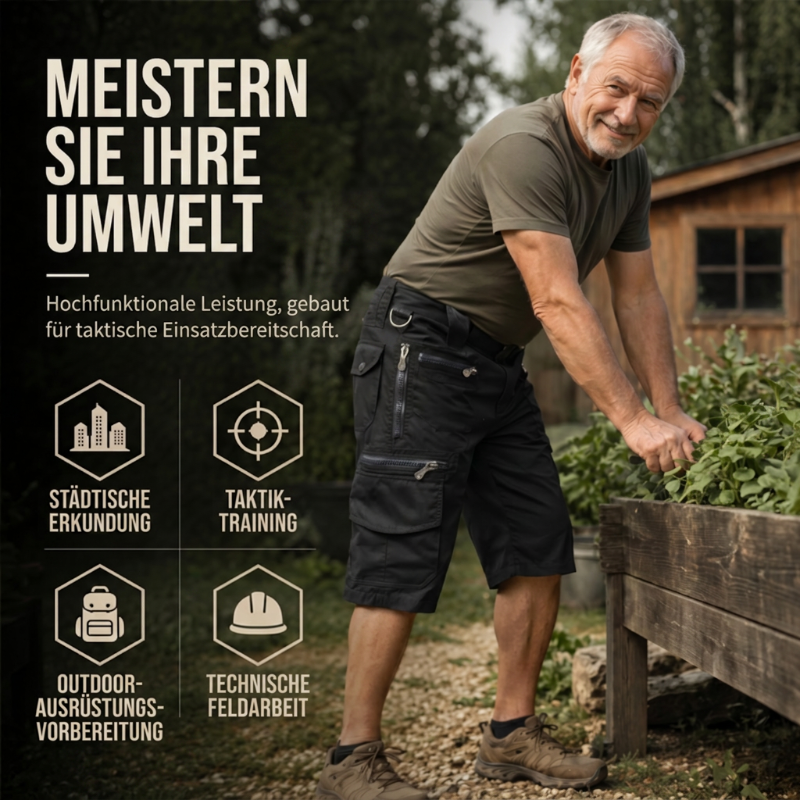 🩳 60% RABATT! 🌆 Brooklyn Bequeme Cargo Shorts – Lässiger Street-Style & maximaler Tragekomfort – Perfekt für warme Tage, Freizeit oder einen coolen Stadt-Look – bequem und praktisch 🗽✨
