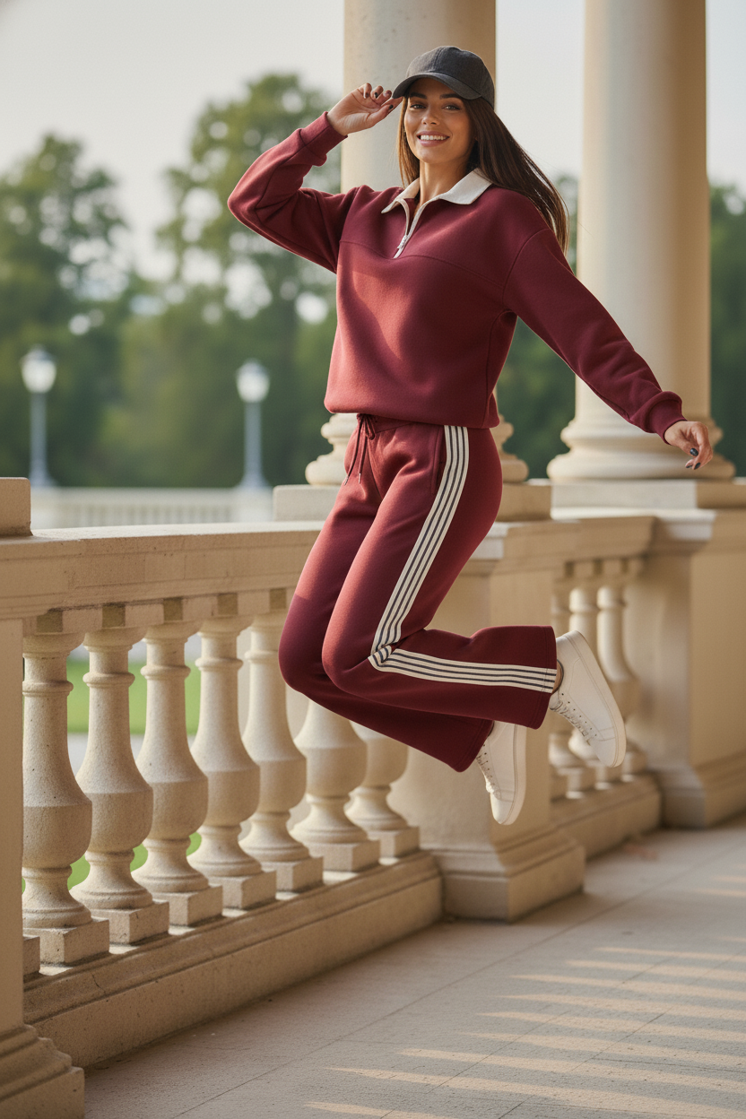 Essential Damen-Oversize-Set aus 100 % Baumwolle