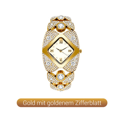⏳Zeitlich begrenztes Sonderangebot💎Retro-Quarzuhr für Damen mit funkelnden Strasssteinen✨