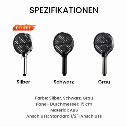 🔥 LETZTER TAG DER AKTION - 50 % RABATT 🚿Hochdruck-verstellbarer Regenduschkopf✨