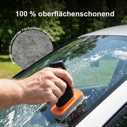 🚗Glas-Ölfilmentferner fürs Auto, Ölfilmentferner für Autowindschutzscheiben und -fenster, entfernt Ölfilme und Fingerabdrücke, verbessert die Klarheit der Windschutzscheibe für sicheres Fahren