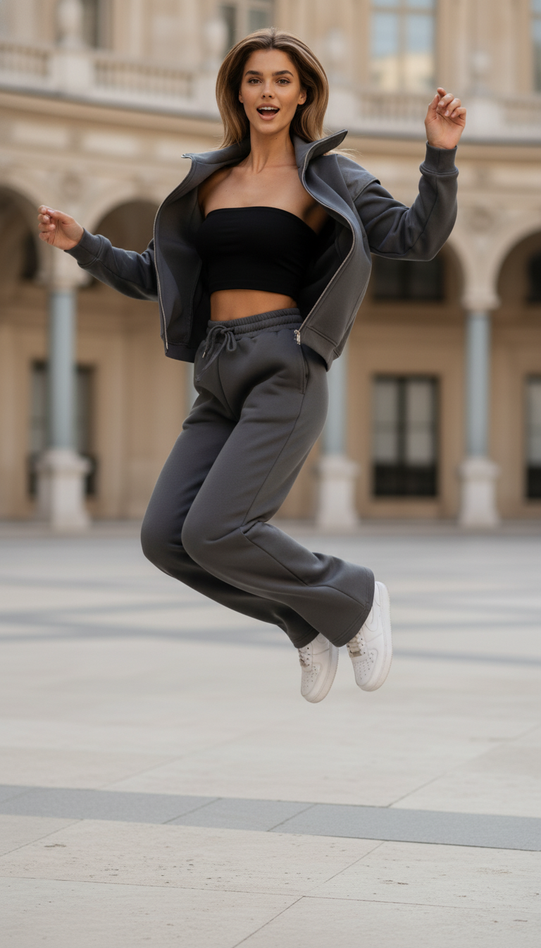 Everyday Damen-Jogginganzug aus 100 % Baumwolle