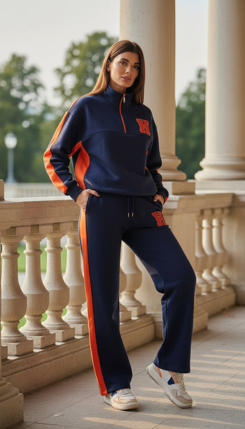 Premium Damen-Jogginganzug aus Baumwolle für jede Saison