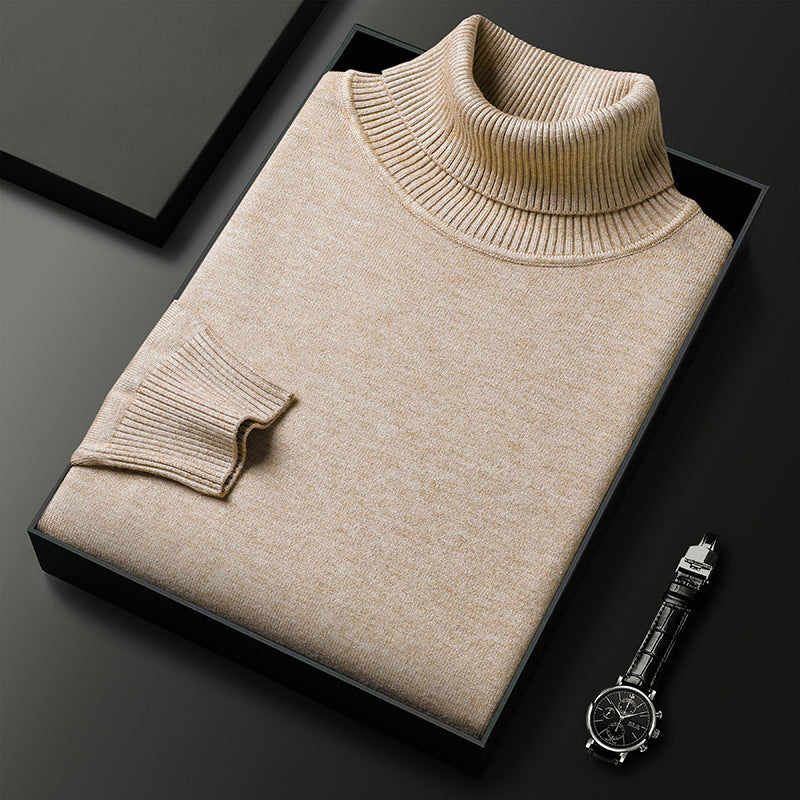 🧶 50% RABATT HEISSER VERKÄUF! ✨ Premium Kaschmirpulli Herren Einfarbig - Weiches Wohlfühlgarn mit Moderner Passform für Business & Freizeit 👔🎯