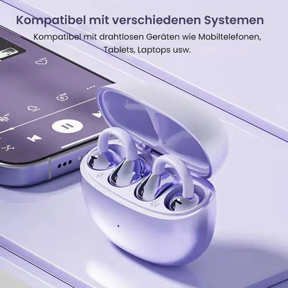 🎁Ostern Heißer Verkauf 60% Rabatt🫧2025 NEU Bluetooth-Ohrhörer mit Ohrclip