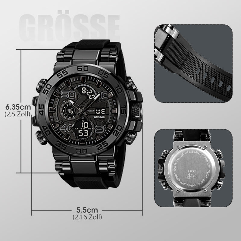 Multifunktionale wasserdichte LED-Digitaluhr