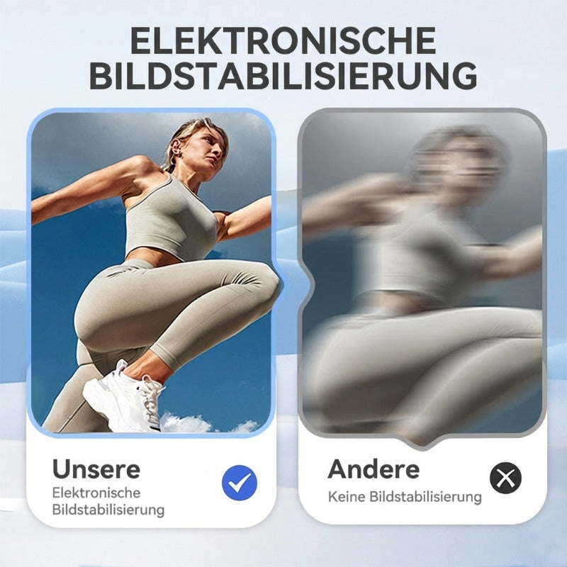 4K HD-Digitalkamera mit klappbarem Bildschirm