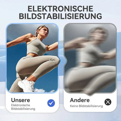4K HD-Digitalkamera mit klappbarem Bildschirm