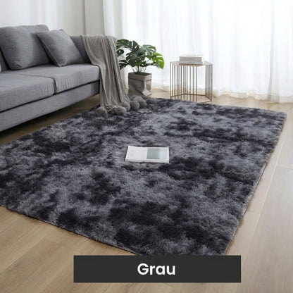 🎅Nettes Geschenk - Plüsch-Fußmatte mit Farbverlauf🎁