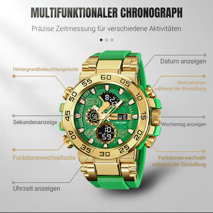 Multifunktionale wasserdichte LED-Digitaluhr