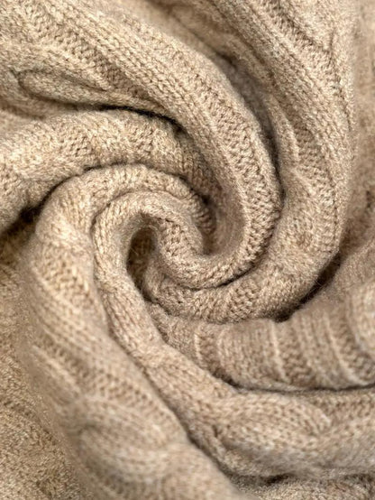 Premium Strickkleid-Set mit langärmligem Cardigan